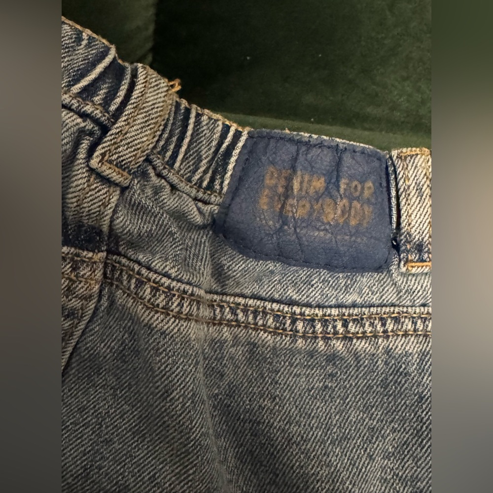 Zara Kids Baby Cargo Jeans Pants 12-18 - Picture 4 of 4